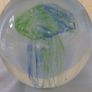 Glass Jellyfish Paperweight Image 4