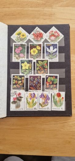 80's CCCP Soviet Post Stamps