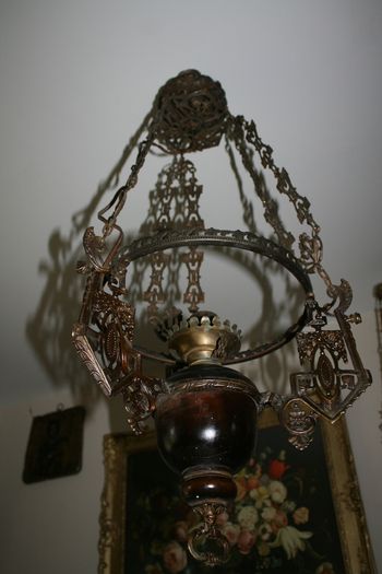 Antique Brass Chandelier