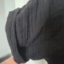 New Look button smock mini dress in black  , size 6 Image 5