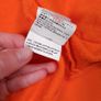 United Colors of Benetton Bright Orange Logo Track Jacket Slim Fit Junior 8UK/36EU/150cm Image 4