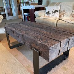 PRICE DROP Barrell and Gunn "The Rough with the Smooth" Coffee Table