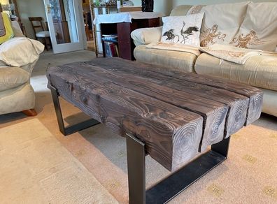 PRICE DROP Barrell and Gunn "The Rough with the Smooth" Coffee Table