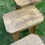 Hand Made Custom Built Home Bar Garden Stools Image 2
