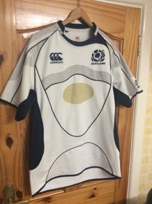 Scotland Rugby. Mens Away And Boys Girls Home.Official Canterbury Rugby Mens Away Alternate Jersey Shirt.