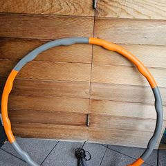 Weighted hoola hoop and skipping rope