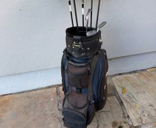 Golf clubs with bag. BEST OFFER after 2 weeks.