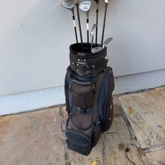 Golf clubs with bag. BEST OFFER after 2 weeks.