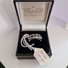 9ct dia sapphire