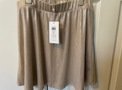 BNWT: Gold Sparkly Skirt (Size 14)