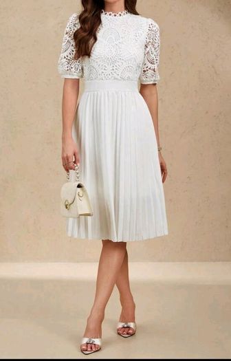 White Hen Party Dress