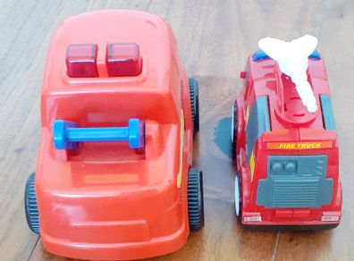 Toy Fire Trucks X 2