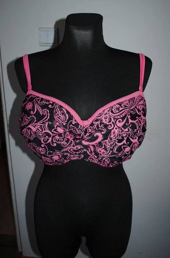Bikini padded underwired bra Gorgeous Debenhams size UK36G EU80G Postage included