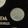Canada coins set ( 6 coins ) official 1980 wood case BUNC Image 7
