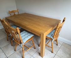 Table and 4 chairs