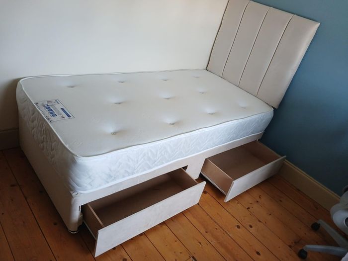 Brand New beds available in all sizes (images of beds delivered to our customers)