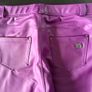 Freddy WR.UP XS Purple Faux Leather Shaping Pants High Waist Sculpting Skinny Y2K Image 5