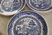 3 Side Plates Ironstone Biltons England