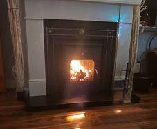 insert stove with fireplace