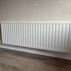 Double panel radiator