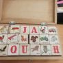 Lovely Vintage Game in Wooden Box Image 2
