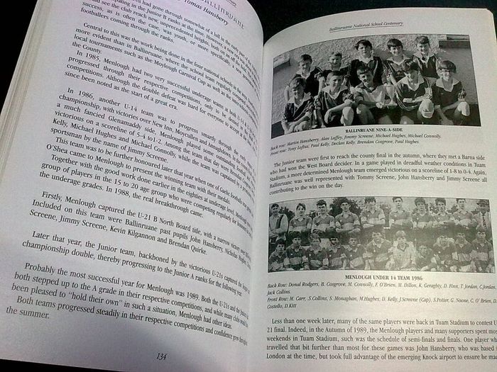 St. Joseph's National School Ballinruane Galway Local history