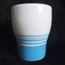 Arklow striped mug with ear shaped handle Image 2