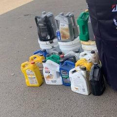 100 liters used engine oil