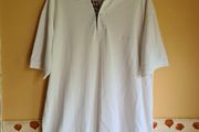 mens AQUASCUTUM polo t shirt white Size XL extra large