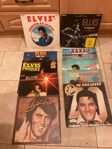 elvis lp collection free postage
