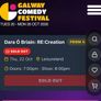 Dara O Briain - RE:Creation - Galway Comedy Festival Ticket Image 2