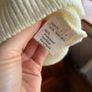 Cream Sweatervest Image 2