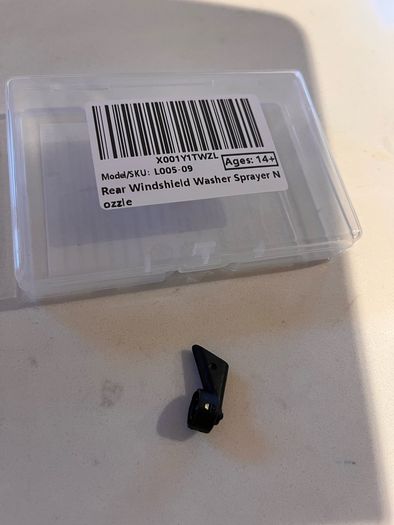 Audi A1 A3 A4 Q7 rear windscreen washer jet nozzle sprayer