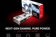 Rx9070xt sapphire pure white 16gb new