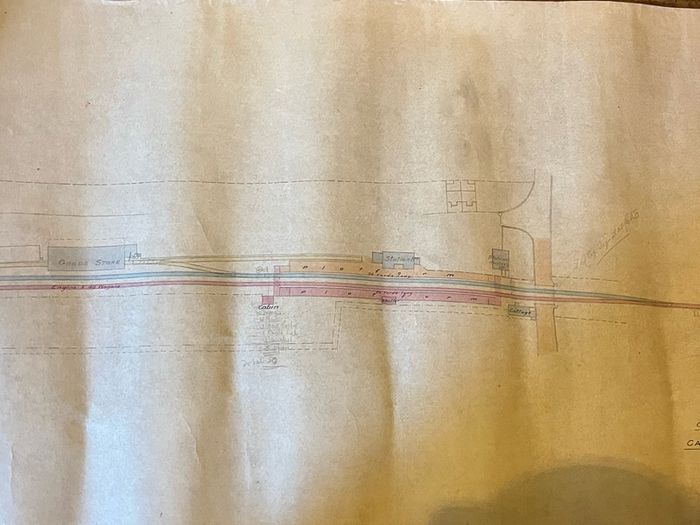 Antique 1913 GS&WR Castletownroche Station Plans x3
