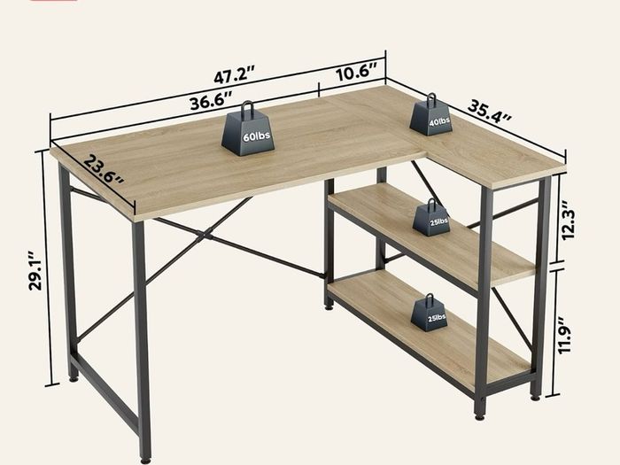 Corner desk