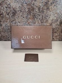 Empty GUCCI shoe box FOR size 5 shoes