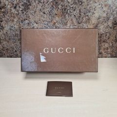 Empty GUCCI shoe box FOR size 5 shoes