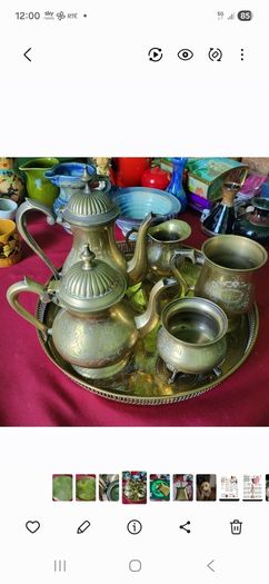Six piece Brass set