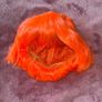 Smiffys orange bob wig Image 4