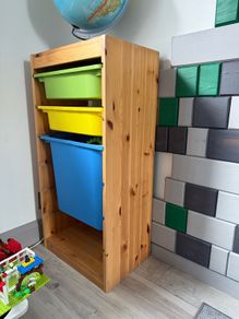 Ikea Trofast storage unit with 3 boxes + FREE gift