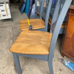 6 Solid Wood Dining Chairs