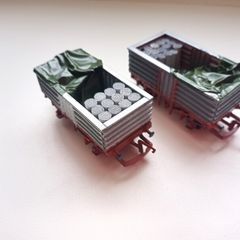Model Railway Irish Bullied Wagons