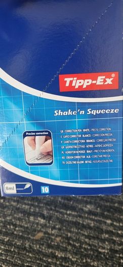 Tipp-Ex Shake and Squeeze pens