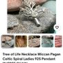 sterling silver tree of life Image 6