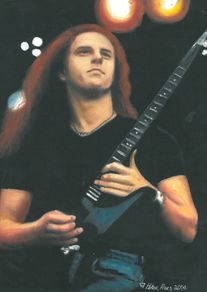 Chuck Schuldiner( Death) A4 limited edition artprint