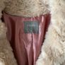 Oasis Fake Fur Jacket in Cream Image 3
