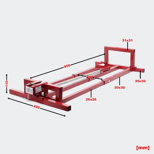 Lawn Tractor Lifter 400kg Jack Lift..free Delivery