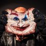 Scary Halloween Mask,Joker Double layer Ripped Mask,Halloween Full Head Skull Mask Moving Jaw,Magnetic Blood Double Mask for Halloween Costumes Party Decoration Image 7