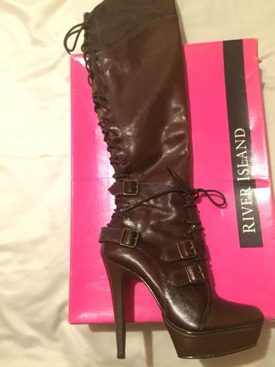River Island Real Leather Boots